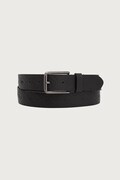 Guess pasek męski skórzany czarny BM7950 P6335