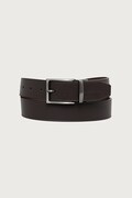 U.S. Polo Assn. pasek męski DALLAS H35 BONDED brązowy WEUDX2644MAJ