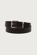 U.S. Polo Assn. pasek męski skórzany SILVER LAKE H35 brązowy AIU4L2738MHA