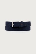Tommy Hilfiger opasok pánsky semišový tmavomodrý AM0AM15047