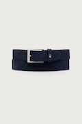 Tommy Hilfiger opasok pánsky semišový tmavomodrý AM0AM15047