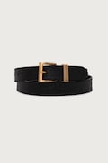 Tommy Hilfiger cintura da uomo in pelle nera AM0AM14712