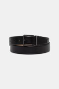 Calvin Klein pasek dwustronny męski skórzany czarny LV04D7147G