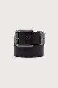 Calvin Klein pasek męski skórzany czarny LV04D7128G