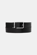 Trussardi pasek dwustronny męski skórzany czarny B353B000046N