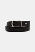 Calvin Klein pasek męski skórzany czarny LV04D7104G