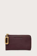 MARC JACOBS portfel damski skórzany TOP ZIP MULTI WALLET bordowy 2P6SMP018S01