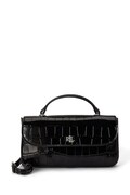 Lauren Ralph Lauren kopertówka damska skórzana czarna 432P18681