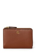 Lauren Ralph Lauren portfel damski skórzany brązowy 432P16735