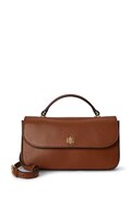 Lauren Ralph Lauren portfel damski skórzany brązowy 432P16733