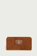 U.S. Polo Assn. portfel damski z imitacji skóry CHESTNUT brązowy WIU269341WVP