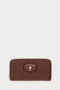 U.S. Polo Assn. portfel damski z imitacji skóry CHESTNUT brązowy WIU269341WVP