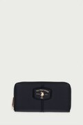 U.S. Polo Assn. portfel damski z imitacji skóry CHESTNUT czarny WIU269341WVP