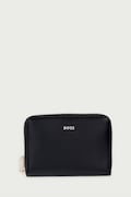 BOSS portfel damski Sandy Mini Ziparound czarny 50573328
