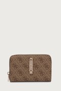 Guess portfel damski z imitacji skóry YVONNE beżowy SWSG23 78140