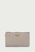 Guess portfel damski z imitacji skóry AMORETTE beżowy SWBG78 98157