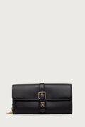 Tommy Hilfiger portfel damski z imitacji skóry czarny AW0AW19268