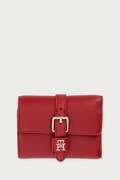Tommy Hilfiger portfel damski z imitacji skóry bordowy AW0AW18936