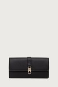 Tommy Hilfiger portfel damski z imitacji skóry czarny AW0AW18935