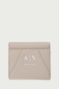 Armani Exchange peňaženka dámska z imitácie kože béžová XW002819 AF26569