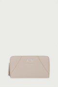 Armani Exchange portofel pentru femei cu imitație de piele bej XW000359 AF26569