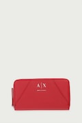 Armani Exchange portofel pentru femei cu imitație de piele burgund XW000359 AF26569