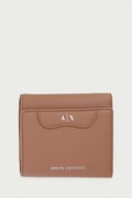 Armani Exchange portfel damski z imitacji skóry beżowy XW002819 AF26578