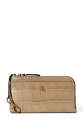 Lauren Ralph Lauren portfel damski skórzany beżowy 432P15678