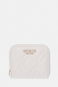 Guess portfel damski z imitacji skóry MAXINE beżowy SWQG97 33137