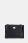 Tory Burch portfel damski skórzany Charlie czarny 186098