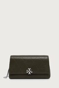 Tory Burch geantă crossbody pentru femei din piele Charlie verde 186041