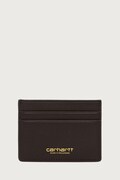 Carhartt WIP Vegas Cardholder etui na karty skórzane brązowe I033109