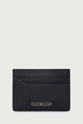 Tommy Hilfiger θήκη για κάρτες ανδρική δερμάτινη σκούρα μπλε AM0AM14787