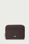 Lacoste portfel z imitacji skóry brązowy NF4764DZ