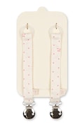Konges Sløjd zawieszka do smoczka niemowlęca 2 PACK PACIFIER STRAP różowe KS105848