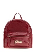 Guess plecak dziecięcy z imitacji skóry bordowy J6BZ11 W3982