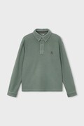 Mayoral polo dziecięce bawełniane Boston by Mayoral zielone 7112