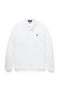 Polo Ralph Lauren tričko s dlhým rukávom detské bavlnené biele 323703634013