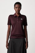 Lacoste polo damskie bordowe PF0081