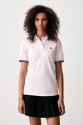 Fred Perry polo damskie bawełniane różowe G3600