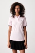 Fred Perry polo damskie bawełniane różowe G3600