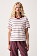 adidas Originals polo pentru femei din bumbac Resort roz KX0741