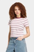 adidas Originals поло жіноче бавовняне Resort рожеве KX0741
