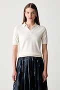 Weekend Max Mara поло-светр жіночий з шовком WKDRONCOLO бежевий 2625366141600