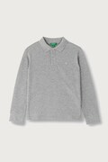 United Colors of Benetton longsleeve dziecięcy bawełniany szary 3089C302E