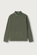 United Colors of Benetton longsleeve dziecięcy bawełniany zielony 3089C302E