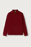 United Colors of Benetton longsleeve dziecięcy bawełniany bordowy 3089C302E