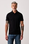 Calvin Klein Jeans polo męskie bawełniane czarne LV04RD255G