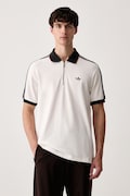 adidas Originals polo męskie z bawełną białe KE4171