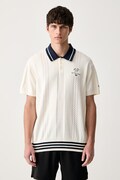 adidas Originals polo swetrowe męskie bawełniane beżowe KW5680